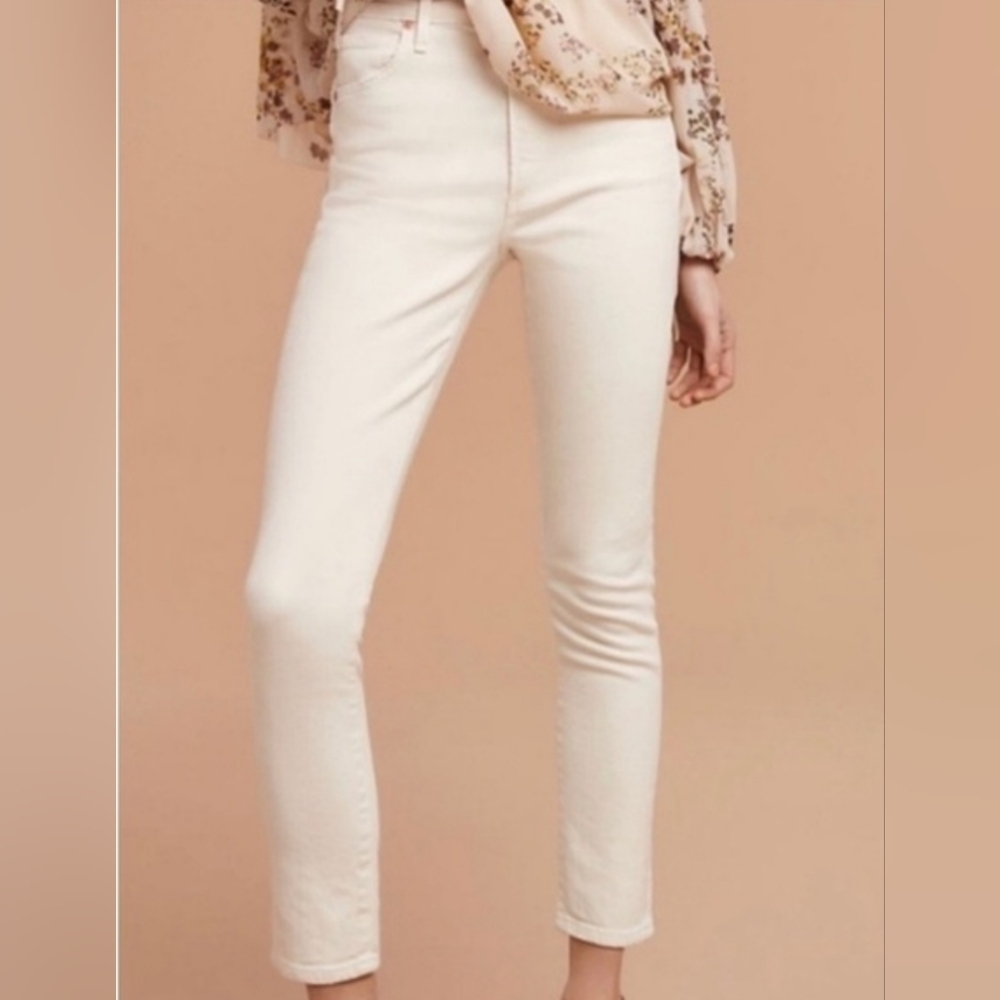 Citizens Of Humanity X Wilfred Artizia "Cleo" Slim High Rise Jeans Size 26 NWOT